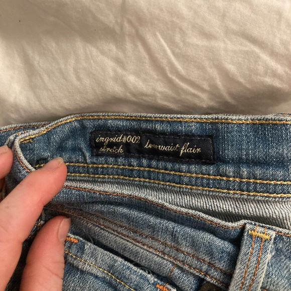 Citizen of Humanity Ingrid #002 Stretch Low Rise Flair Size 24 - Picture 6 of 9